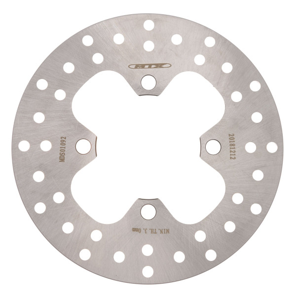MTX Mtx performance atv brake disc front solid round honda md6365 #01092